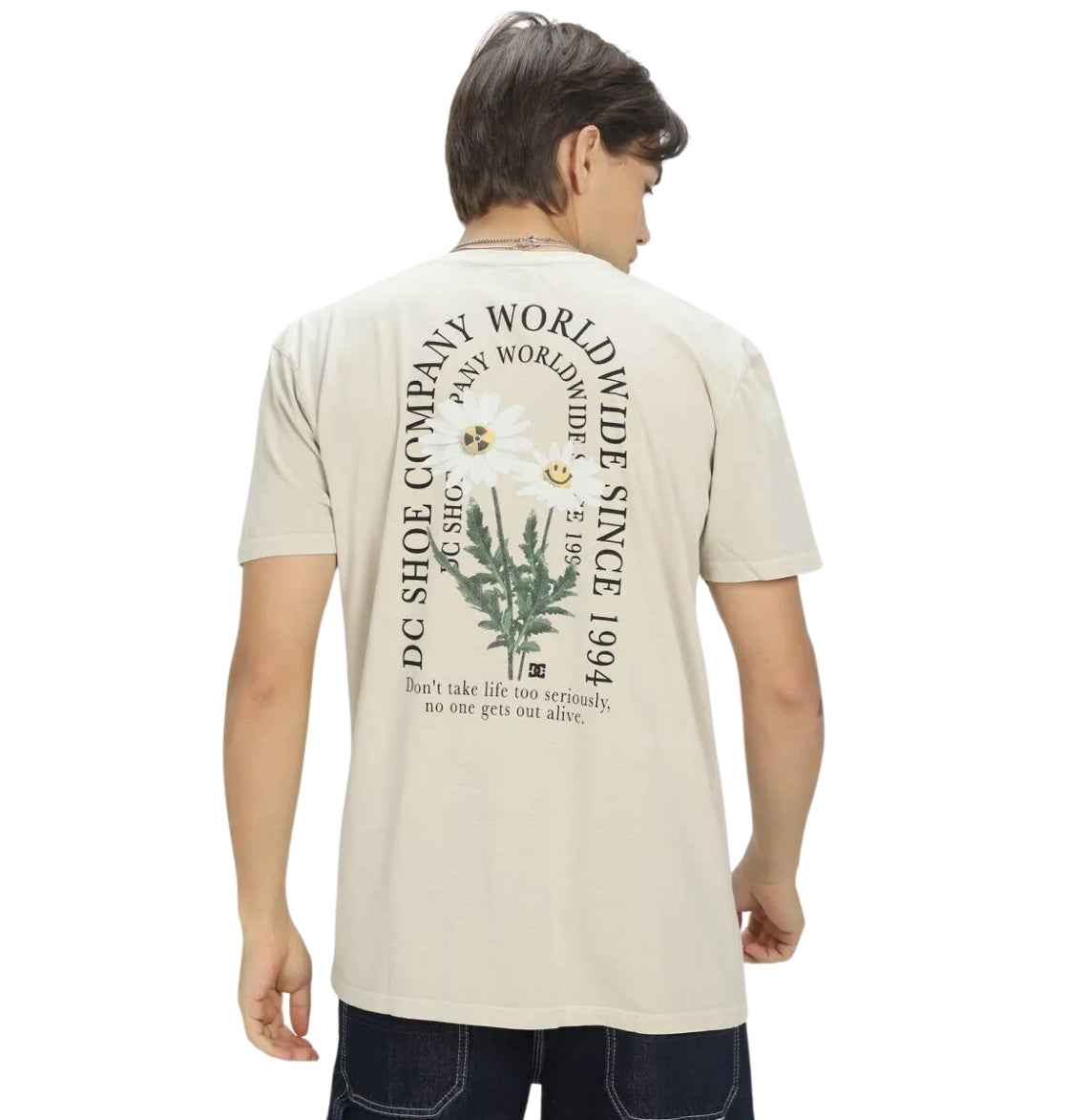 Mens DC Too Serious Short Sleeve Tee - DC Shoes Singapore