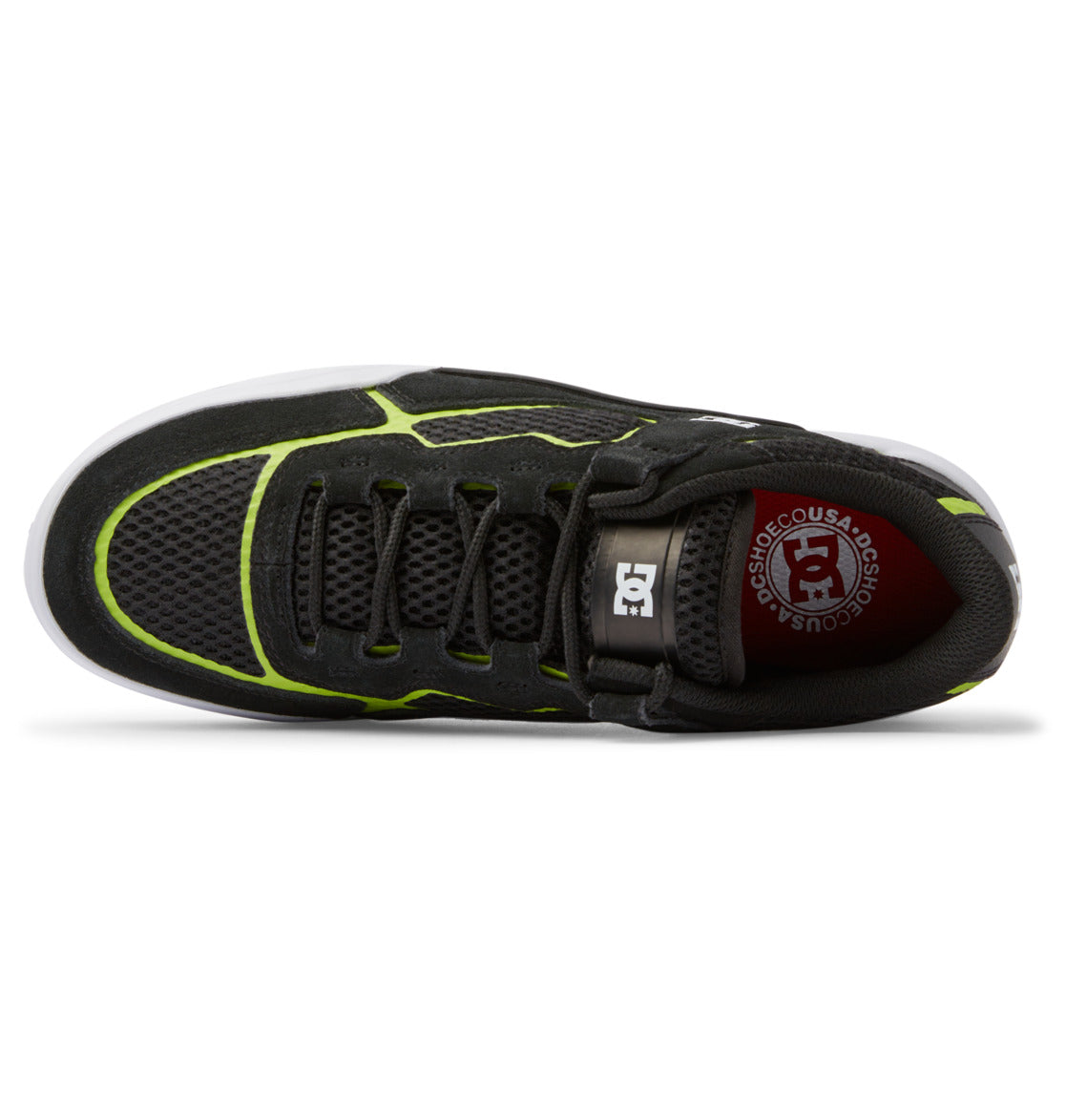 Mens DC Metric S Leather Skate Shoes - DC Shoes Singapore