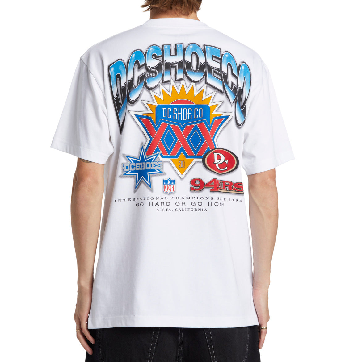 Mens DC Go Home HSS T-Shirt - DC Shoes Singapore