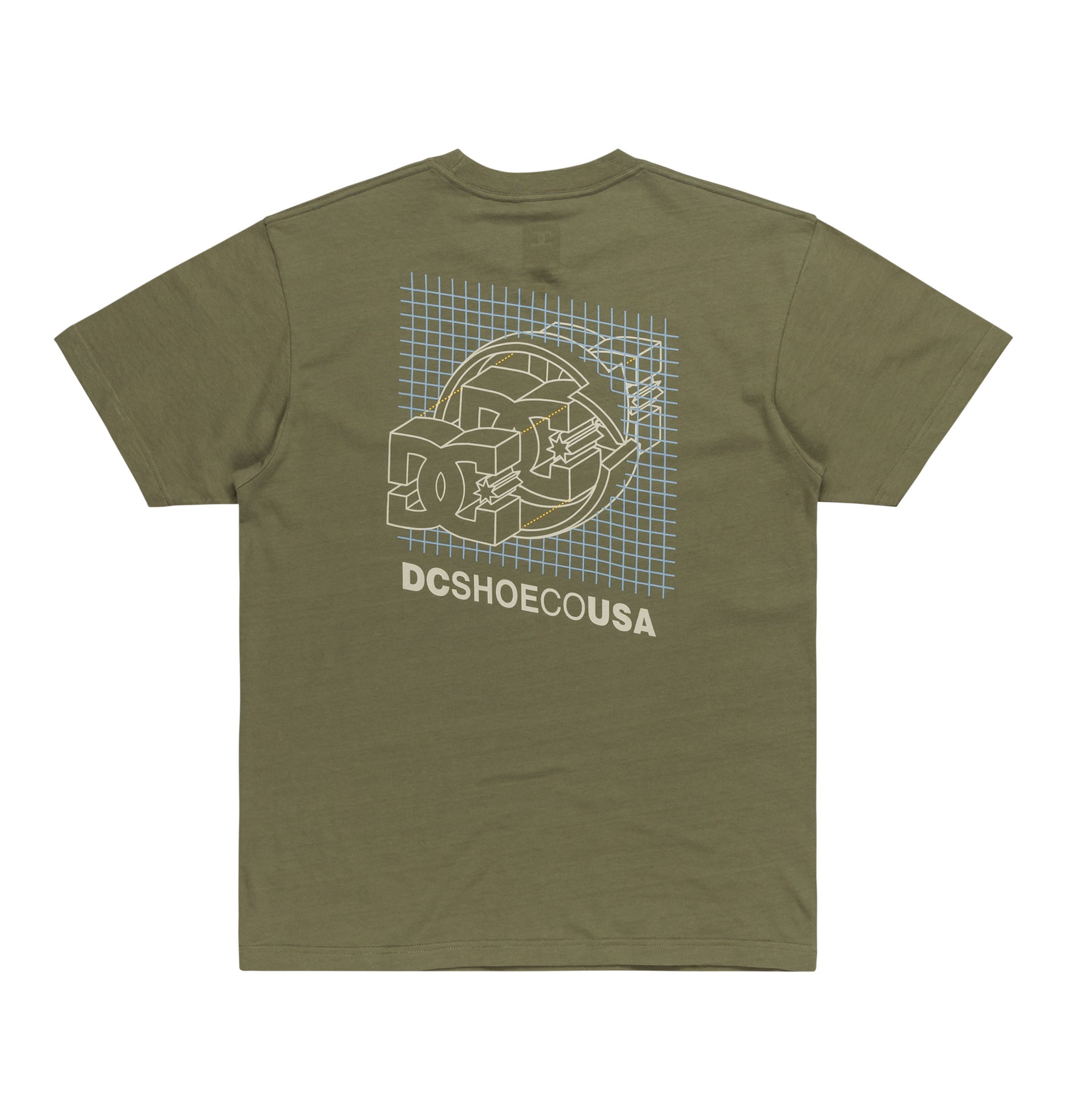 Mens Dimensional Short Sleeve T-Shirt - DC Shoes Singapore