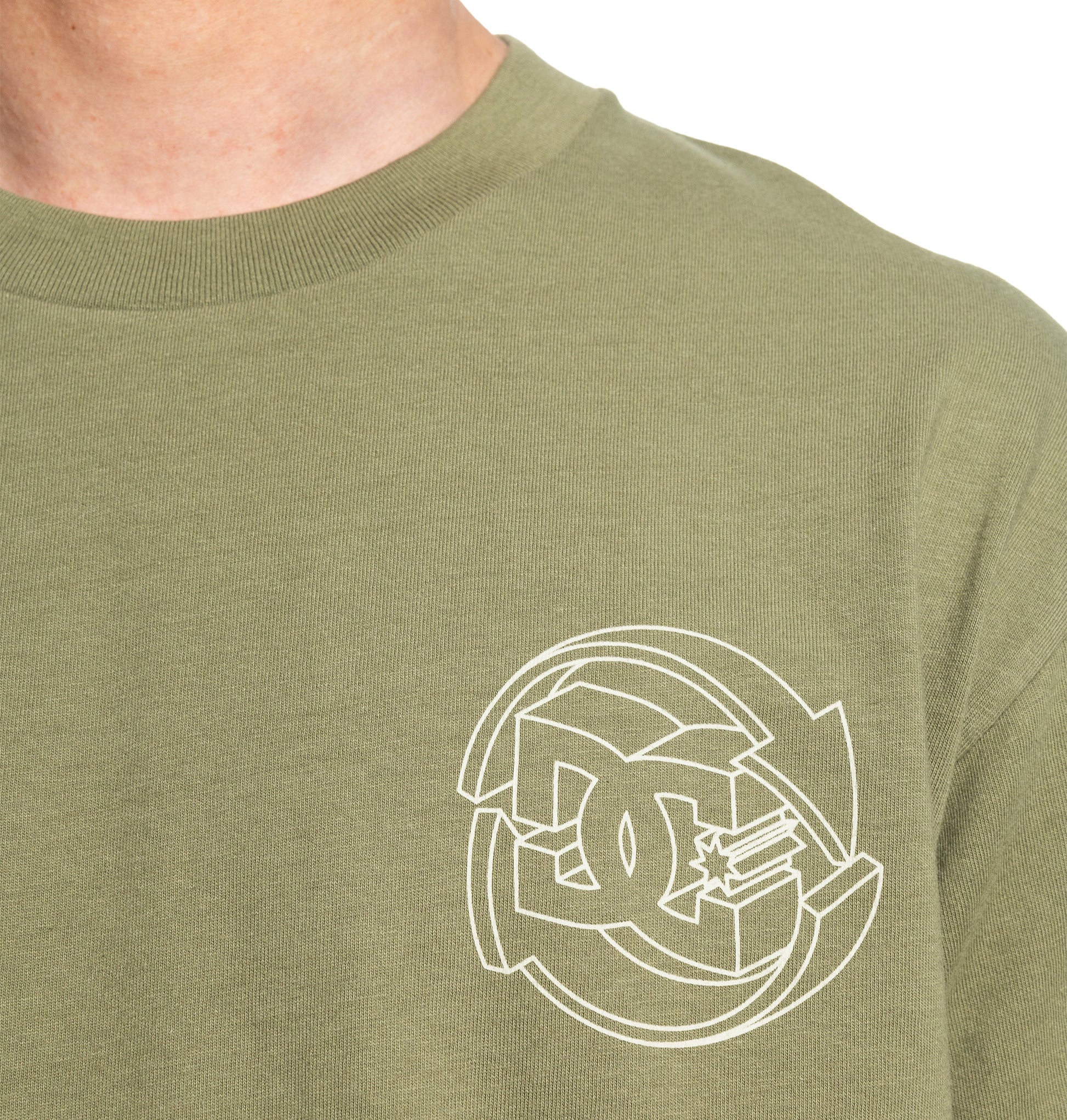 Mens Dimensional Short Sleeve T-Shirt - DC Shoes Singapore