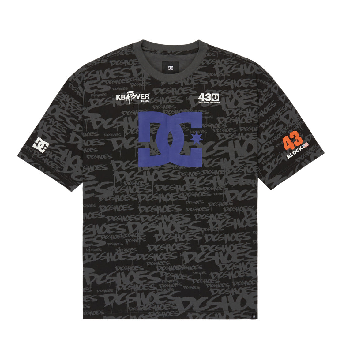 Mens Block43 HSS T-Shirt - DC Shoes Singapore
