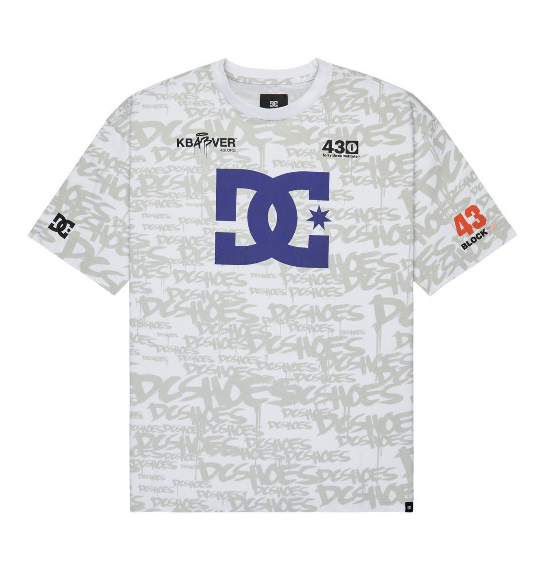 Mens Block43 HSS T-Shirt - DC Shoes Singapore