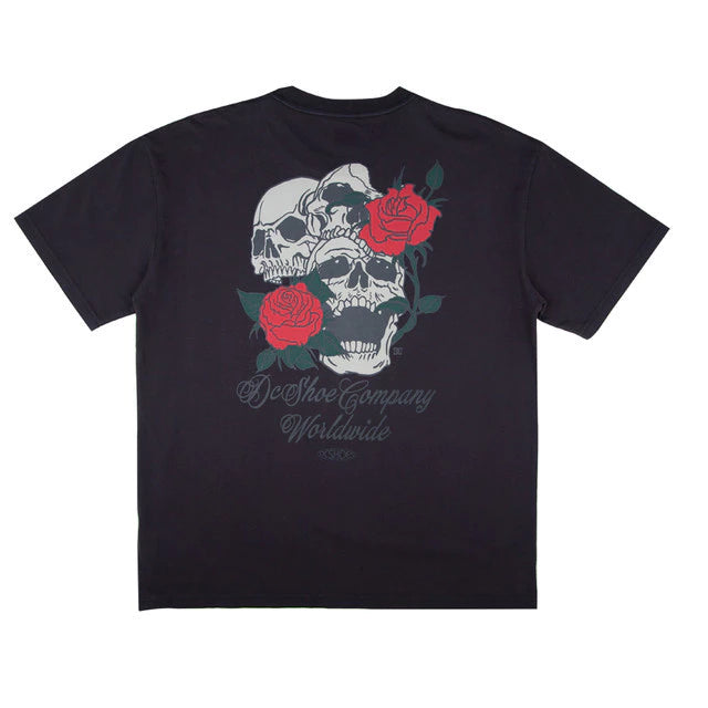 Mens DC Open Wide Short Sleeve Tees - DC Shoes Singapore