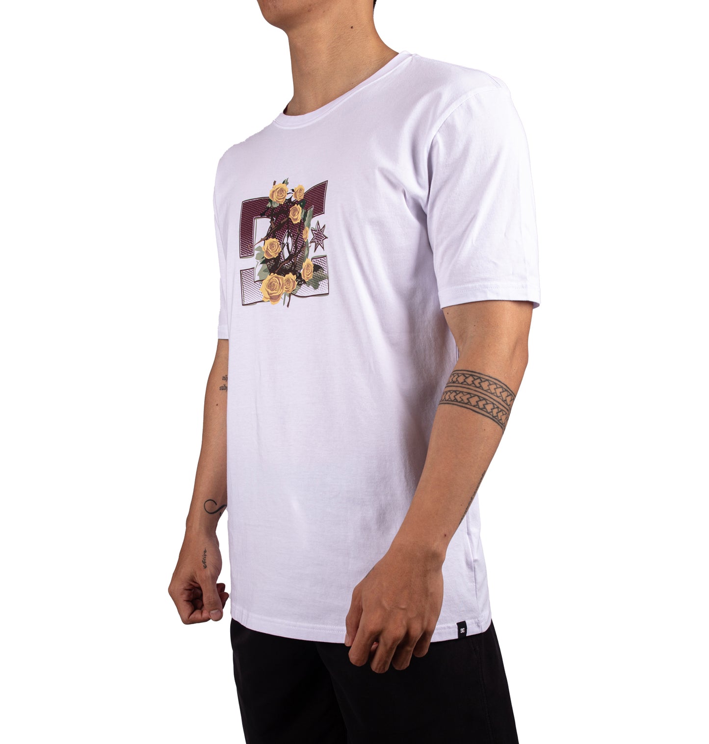 Mens Rosy Core T-Shirt - DC Shoes Singapore