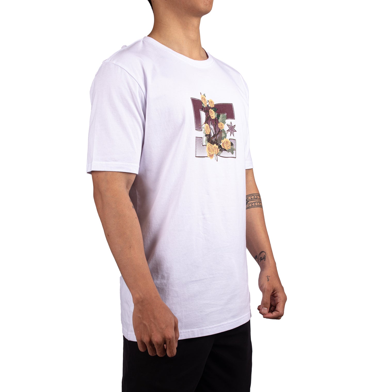 Mens Rosy Core T-Shirt - DC Shoes Singapore