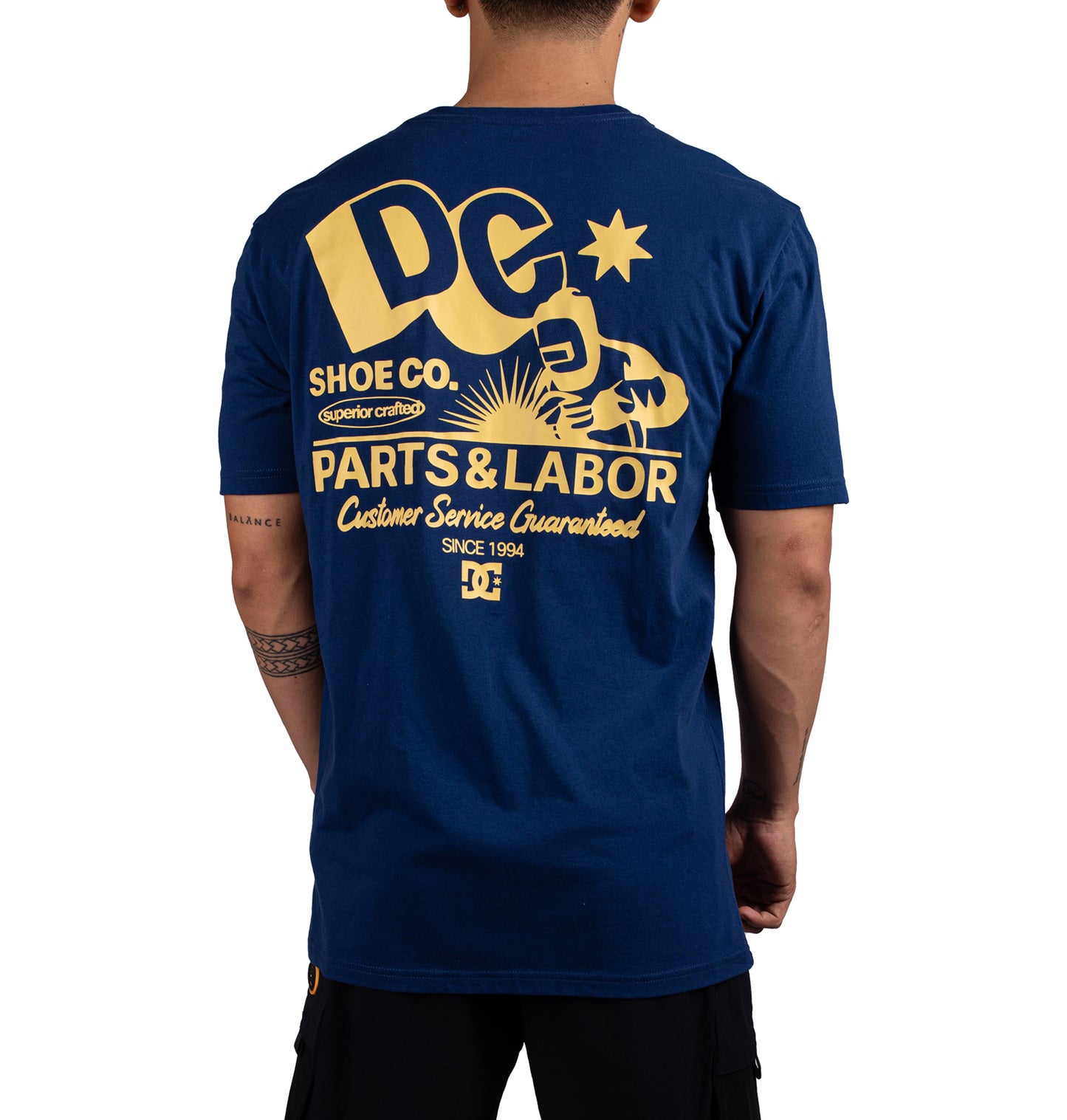 Mens Parts Labor T-Shirt - DC Shoes Singapore