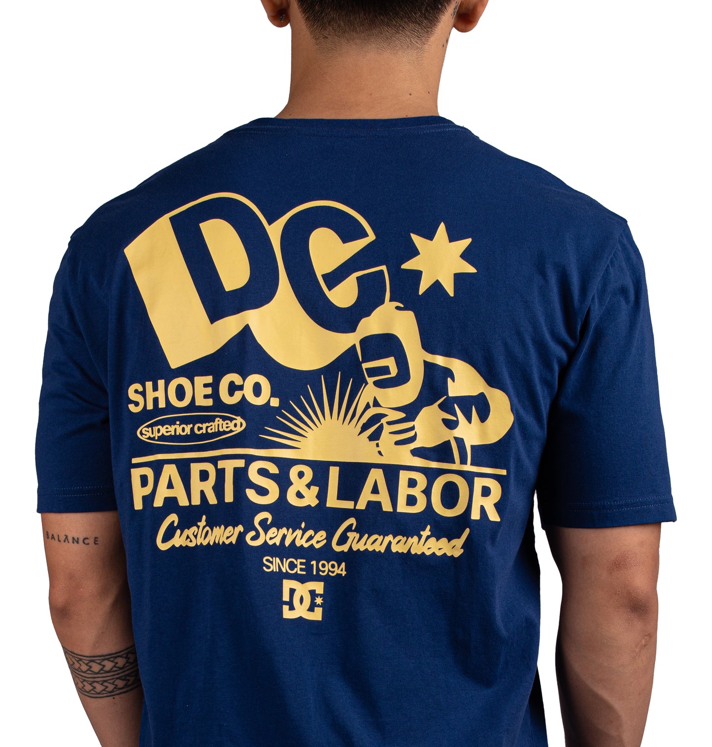 Mens Parts Labor T-Shirt - DC Shoes Singapore