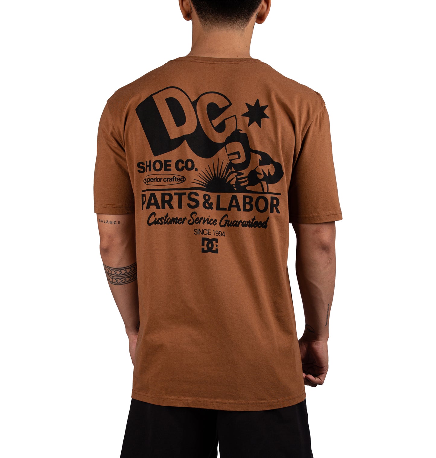 Mens Parts Labor T-Shirt - DC Shoes Singapore