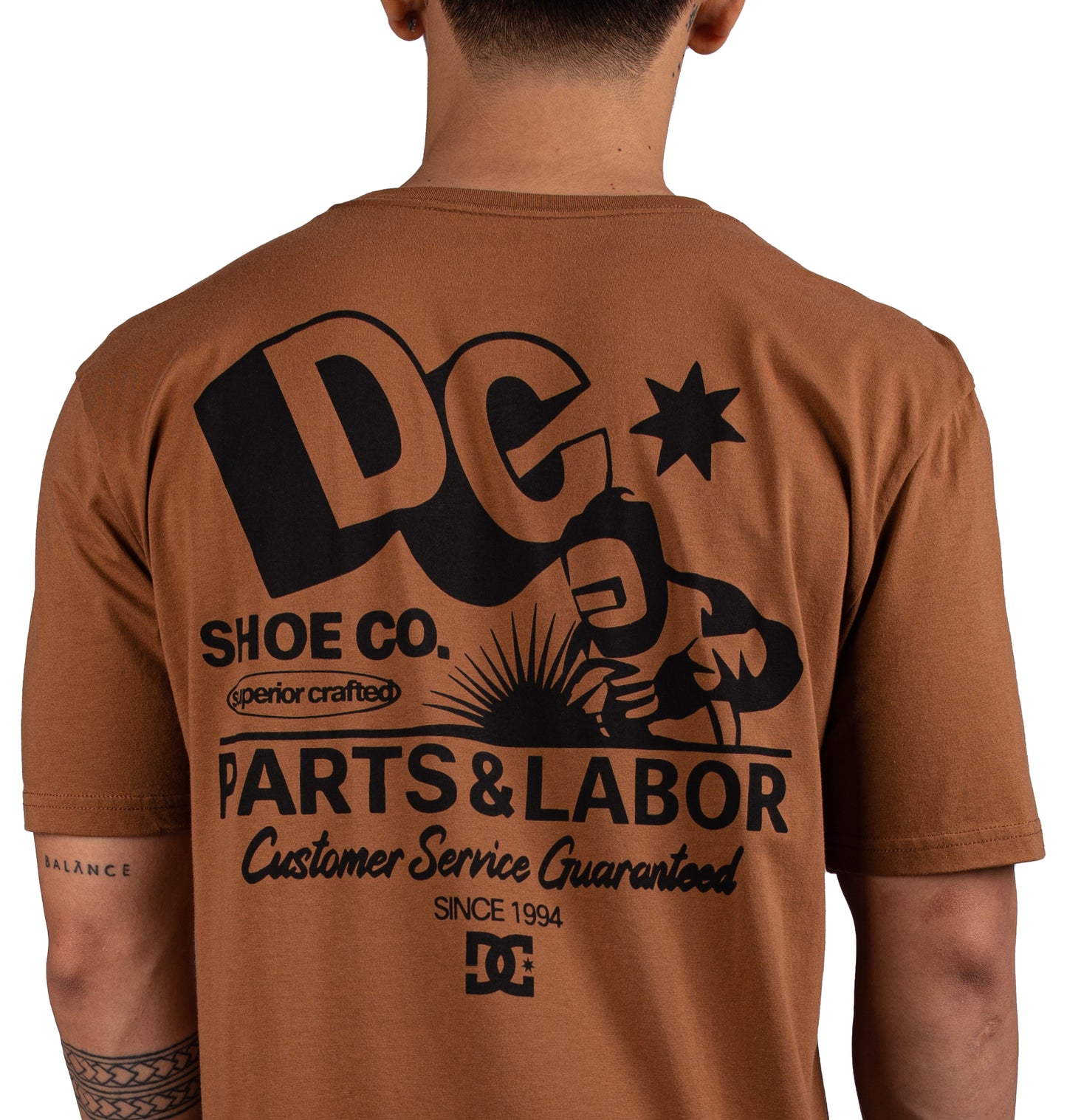Mens Parts Labor T-Shirt - DC Shoes Singapore