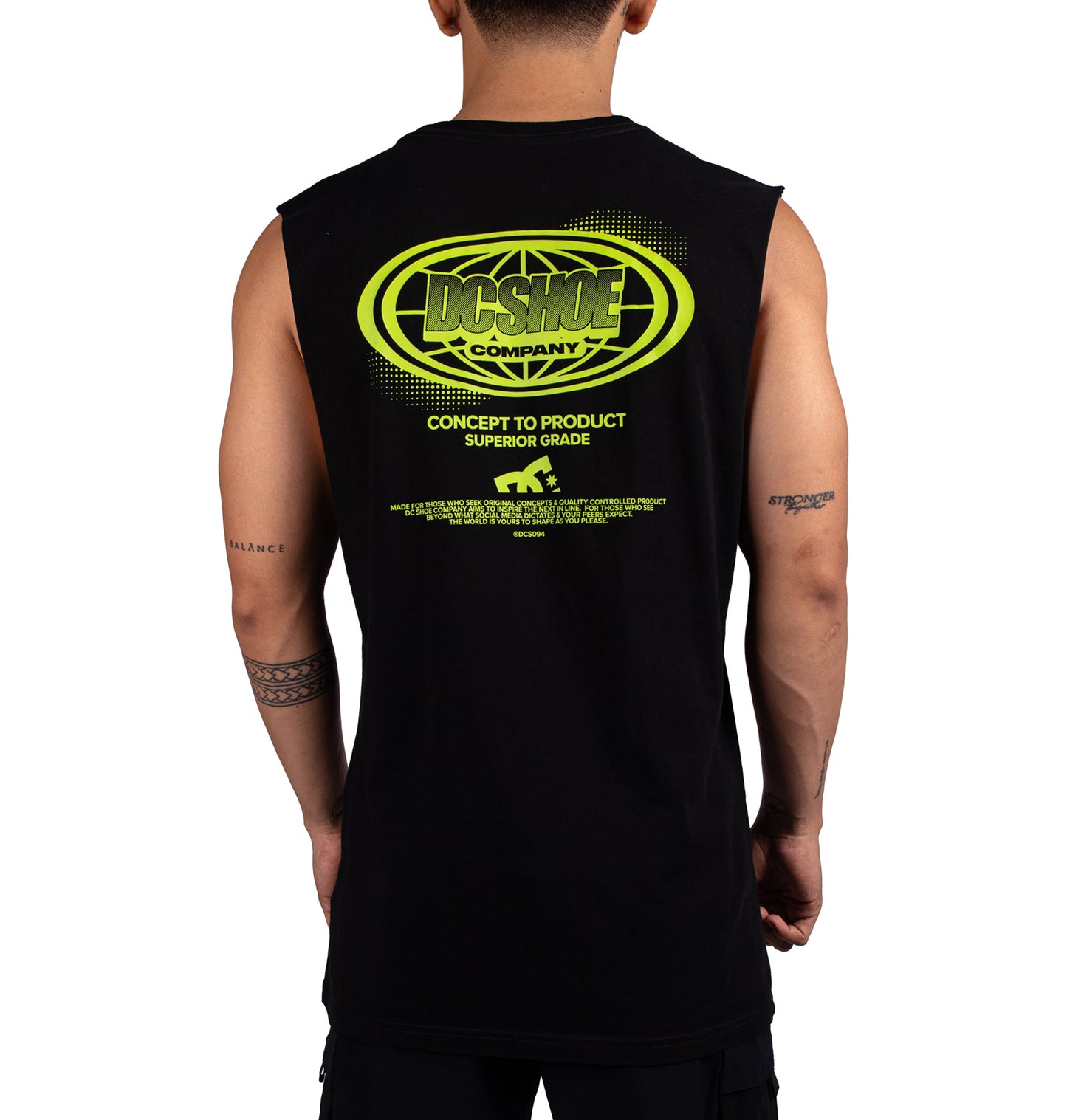Mens Globules Muscle Tank - DC Shoes Singapore