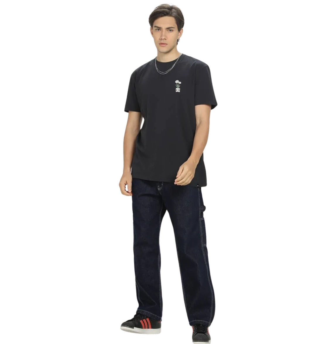 Mens DC Too Serious Short Sleeve Tee - DC Shoes Singapore