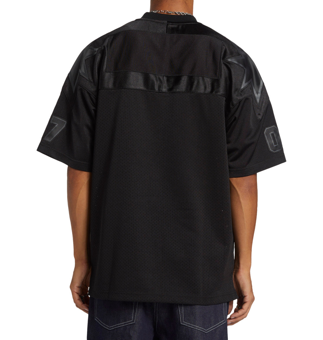 Mens DC Blackout Football Jersey - DC Shoes Singapore