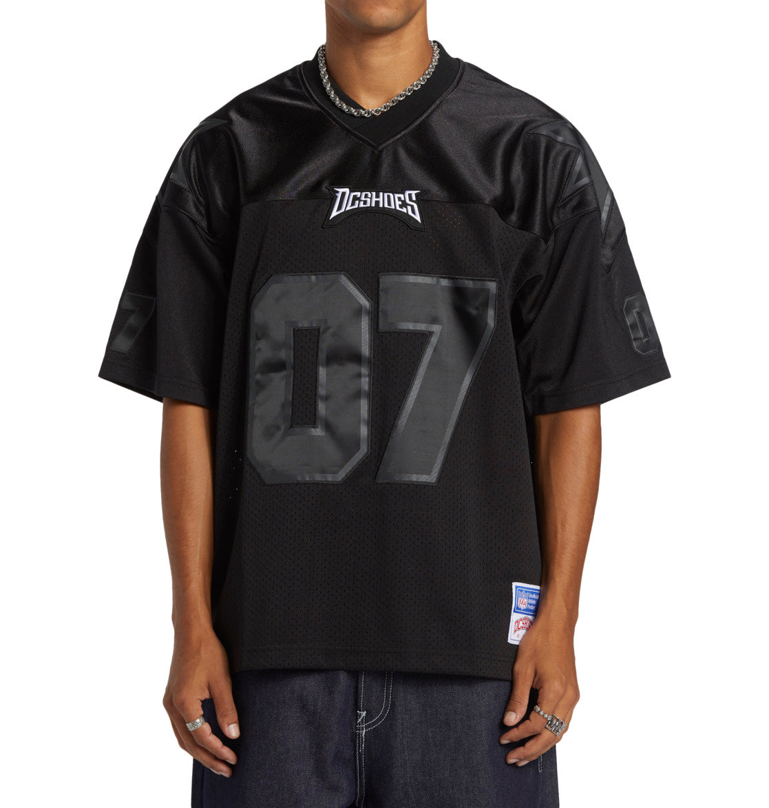 Mens DC Blackout Football Jersey - DC Shoes Singapore
