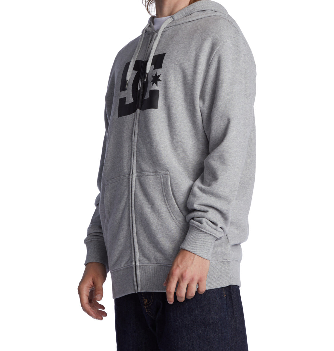Mens DC Star Zip-Up Hoodie - DC Shoes Singapore