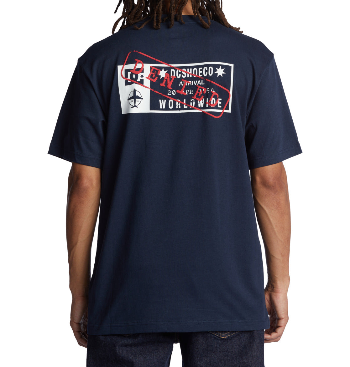 Mens Wes Traveler T-Shirt - DC Shoes Singapore