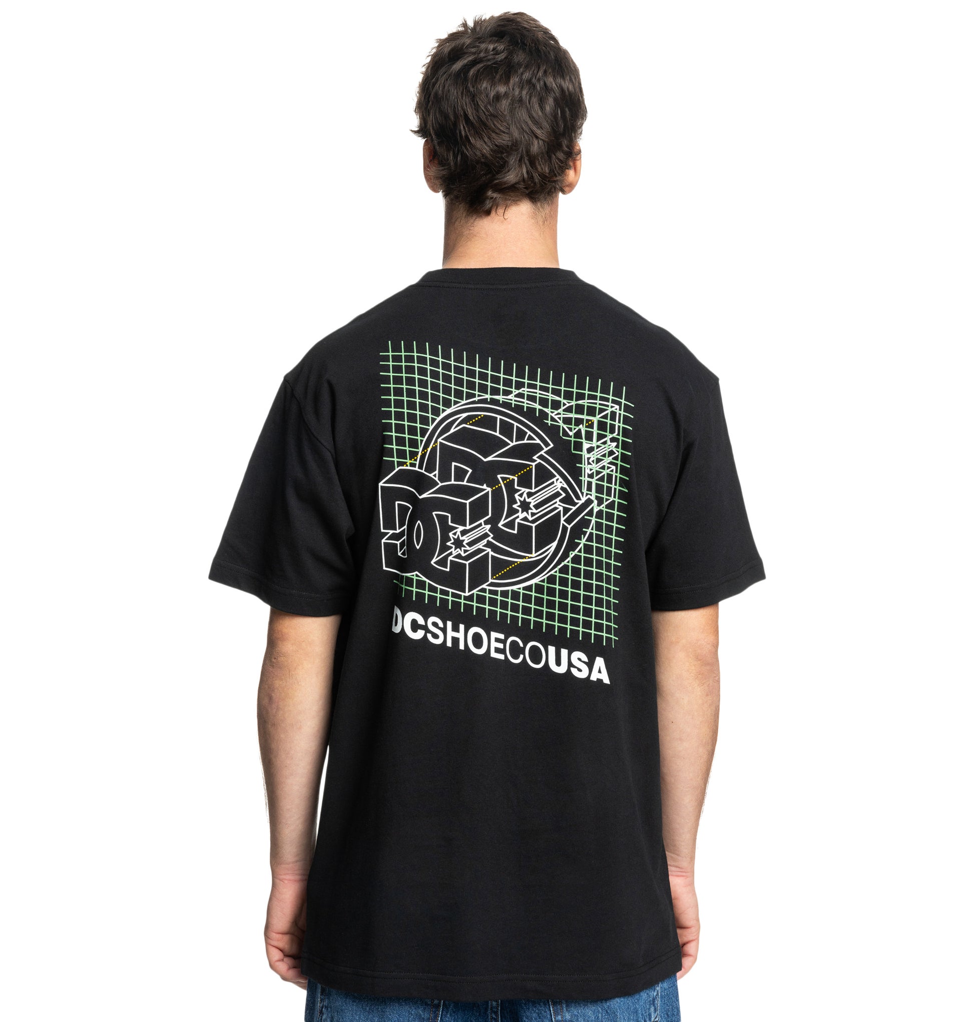 Mens Dimensional Short Sleeve T-Shirt - DC Shoes Singapore
