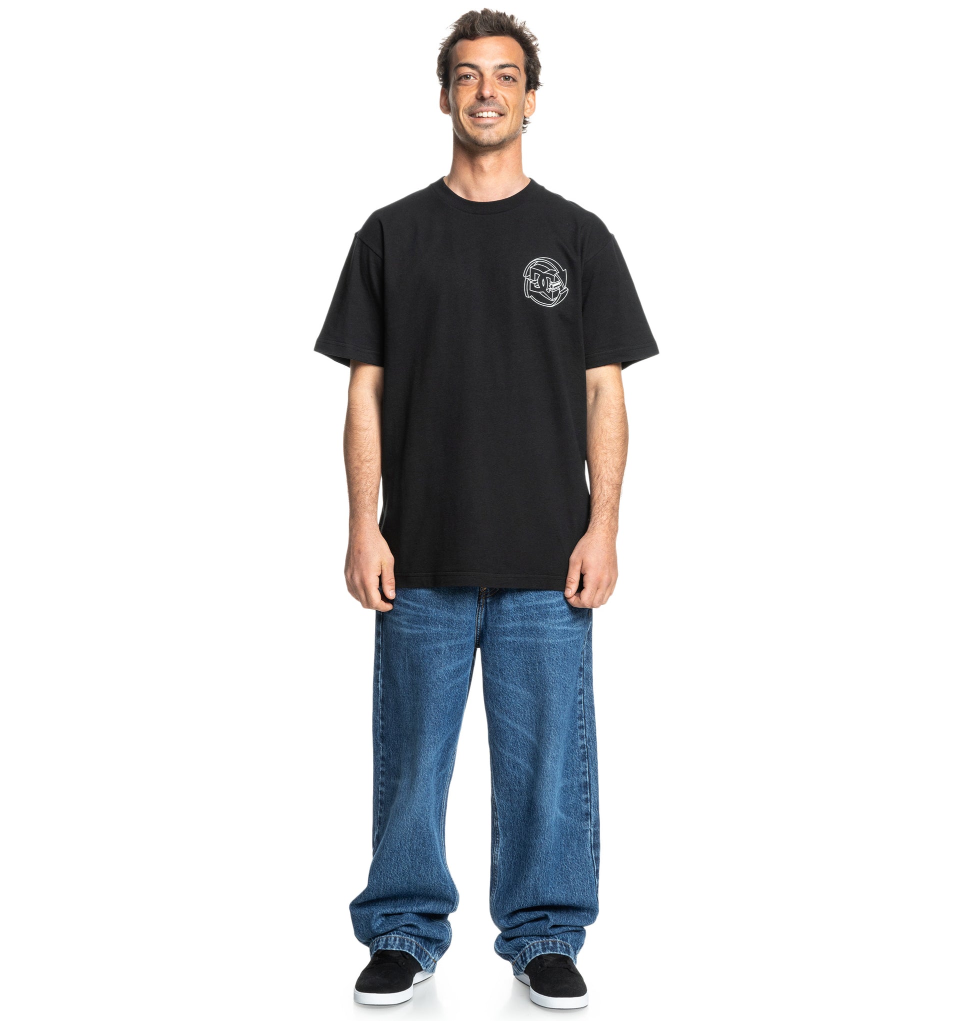 Mens Dimensional Short Sleeve T-Shirt - DC Shoes Singapore