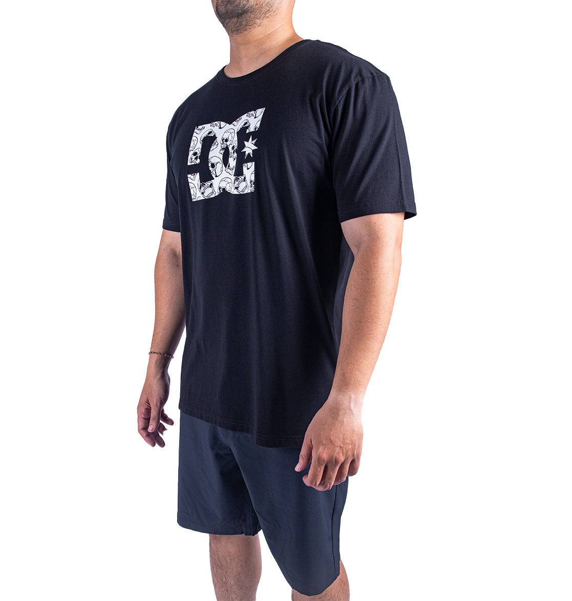 Mens DC Star Skully T-Shirt ID - DC Shoes Singapore