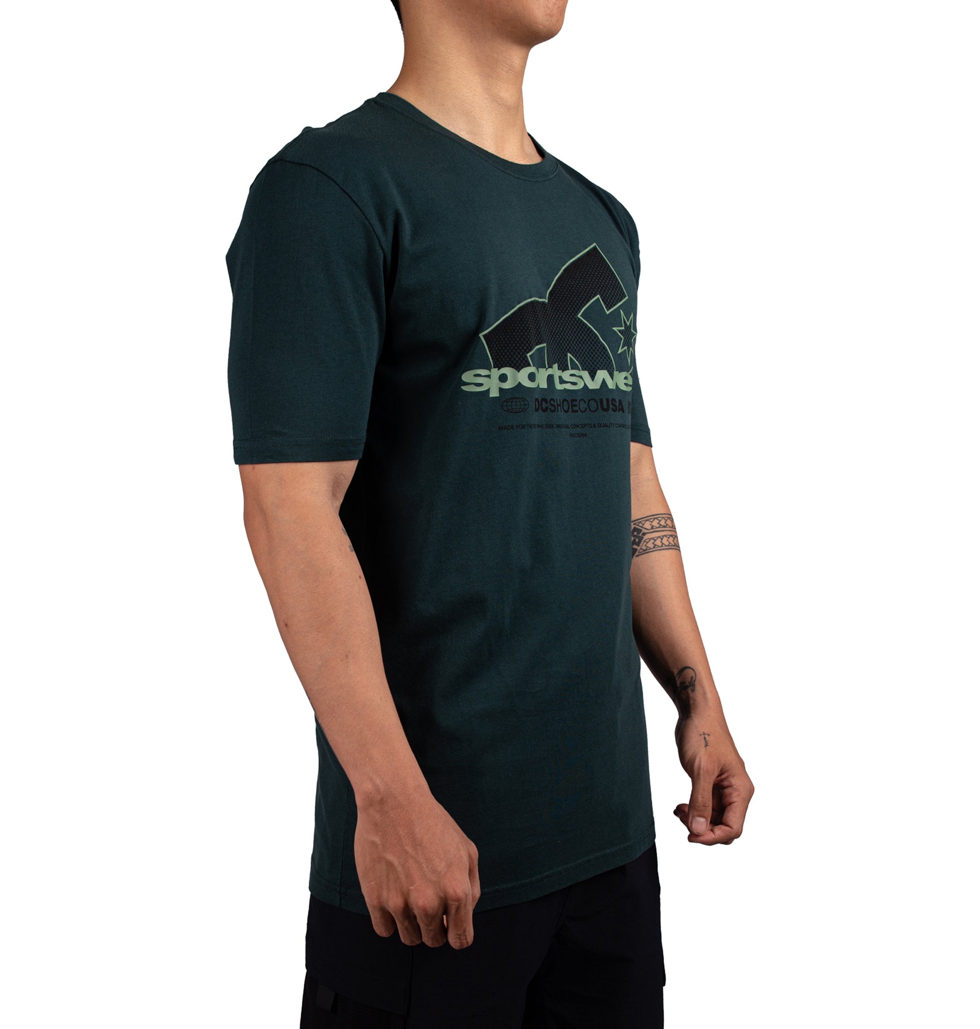 Mens Combative T-Shirt - DC Shoes Singapore