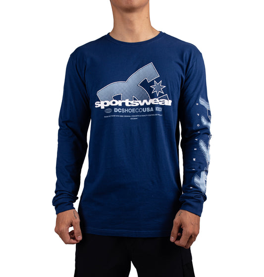 Mens Combative Long Sleeve T-Shirt - DC Shoes Singapore