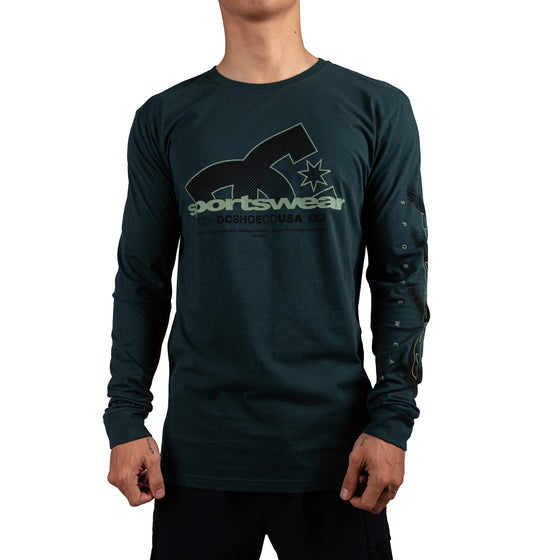 Mens Combative Long Sleeve T-Shirt - DC Shoes Singapore